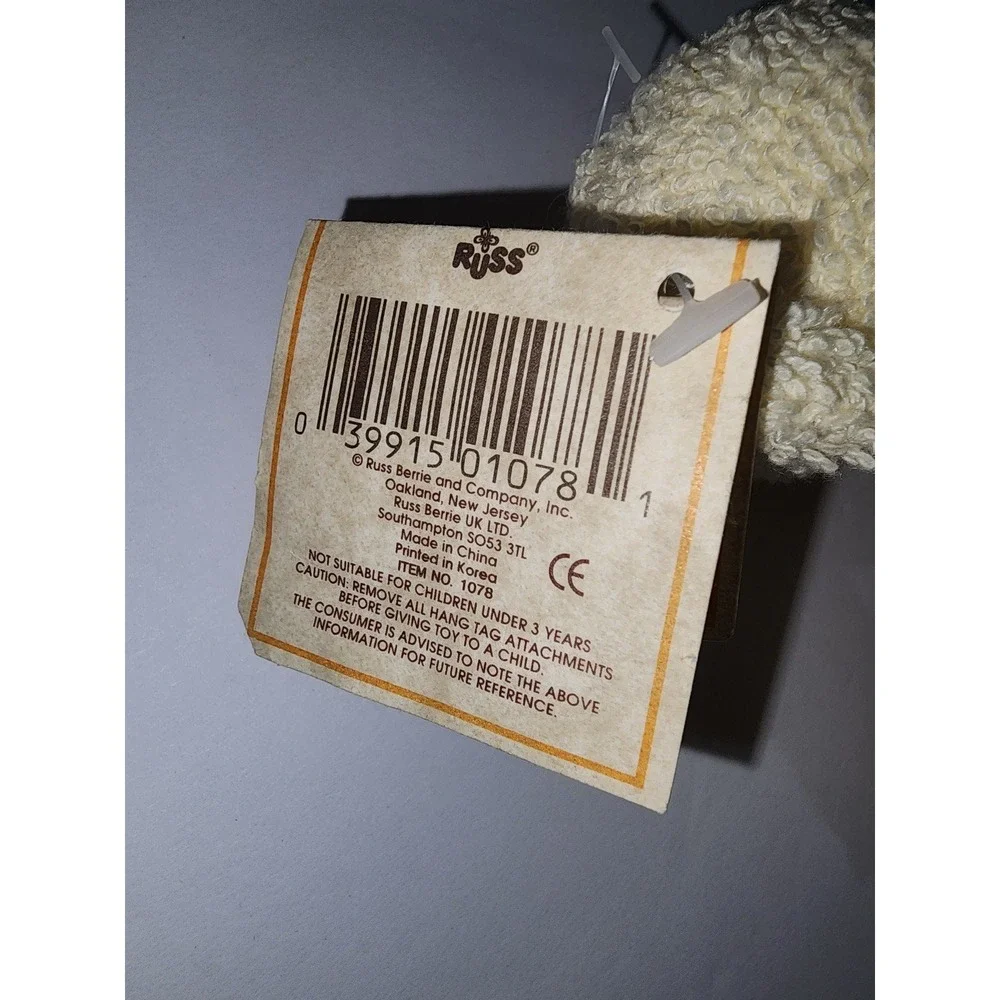 Teddy Bear‎ Russ Luv Pets Tumbles Plush